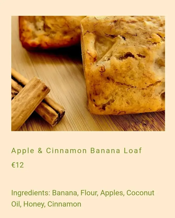 Apple & Cinnamon Banana Loaf