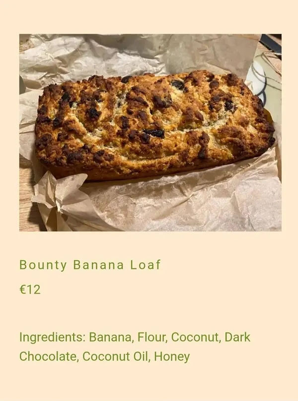 Bounty Banana Loaf